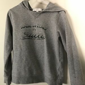 Gucci kids girls gray sweater size 6